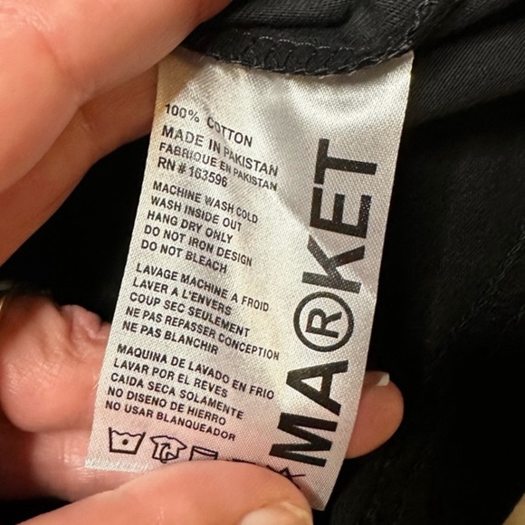 NWT Market Air Puff Transit Logo Graphic T-Shirt in Black Men’s XL - Picture 6 of 7